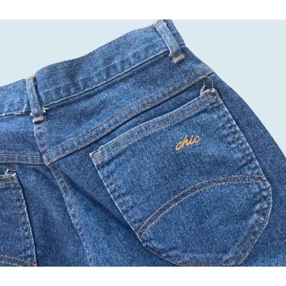 chic Denim - Vintage CHIC High Waisted Straight Leg Mom Jeans 80s / 90s Size 25